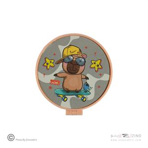 آینه گرد تاشو لیدل آوای تحریر کدMI106L